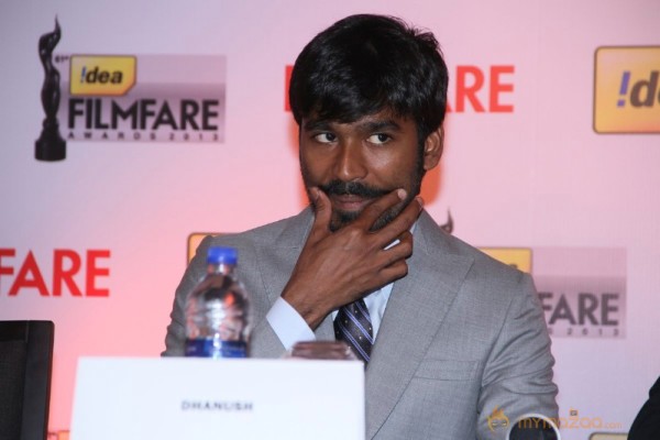 Dhanush at Filmfare  Pressmeet Photos