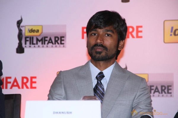 Dhanush at Filmfare  Pressmeet Photos