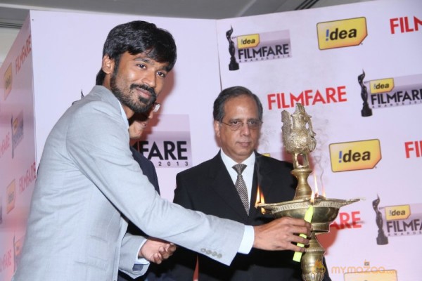 Dhanush at Filmfare  Pressmeet Photos