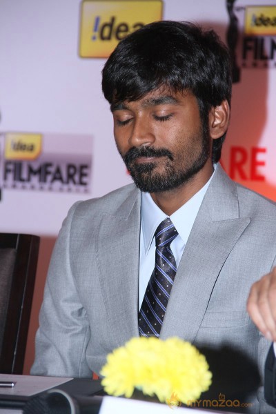 Dhanush at Filmfare  Pressmeet Photos