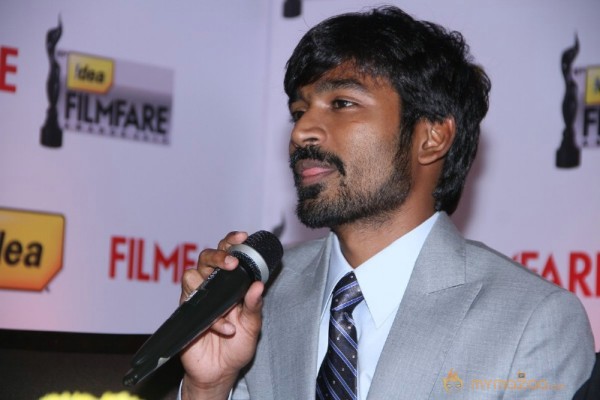 Dhanush at Filmfare  Pressmeet Photos