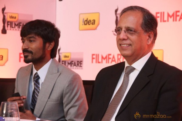 Dhanush at Filmfare  Pressmeet Photos