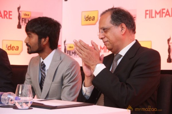 Dhanush at Filmfare  Pressmeet Photos