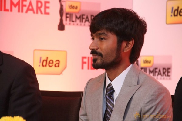 Dhanush at Filmfare  Pressmeet Photos