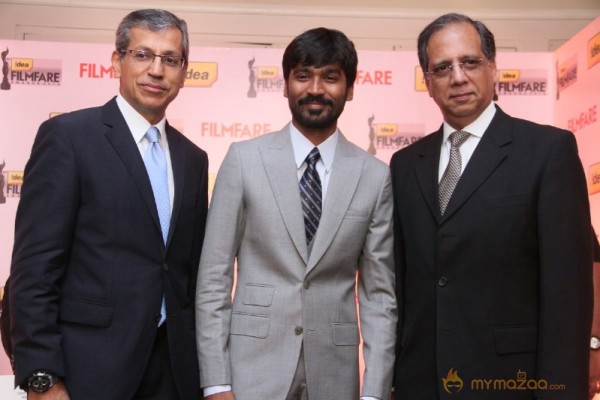 Dhanush at Filmfare  Pressmeet Photos