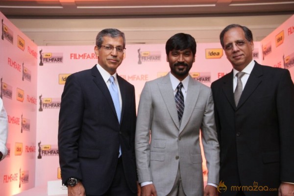 Dhanush at Filmfare  Pressmeet Photos