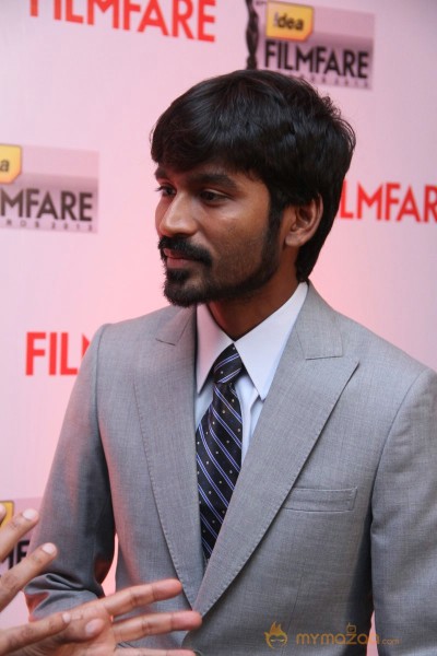 Dhanush at Filmfare  Pressmeet Photos