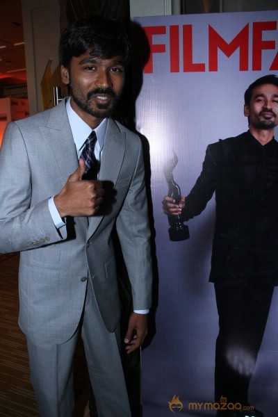 Dhanush at Filmfare  Pressmeet Photos