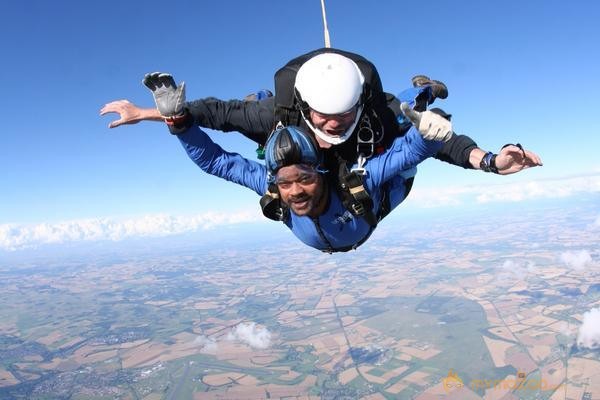 Director Harish Shankar Skydive Images