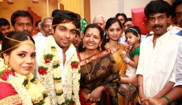 GV Prakash Marriage Photo Gallery