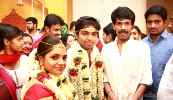 GV Prakash Marriage Photo Gallery