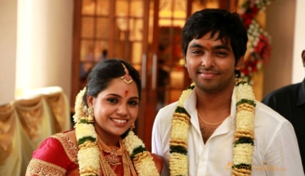 GV Prakash Marriage Photo Gallery