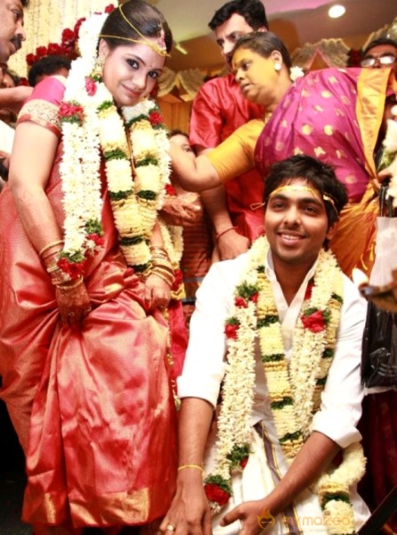 GV Prakash Marriage Photo Gallery