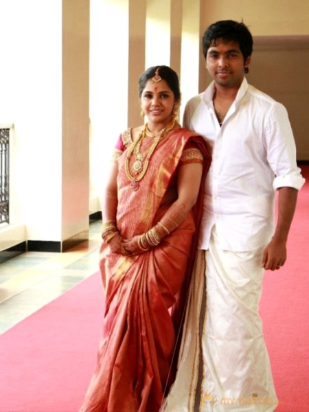 GV Prakash Marriage Photo Gallery