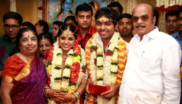 GV Prakash Marriage Photo Gallery