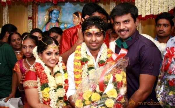 GV Prakash Marriage Photo Gallery