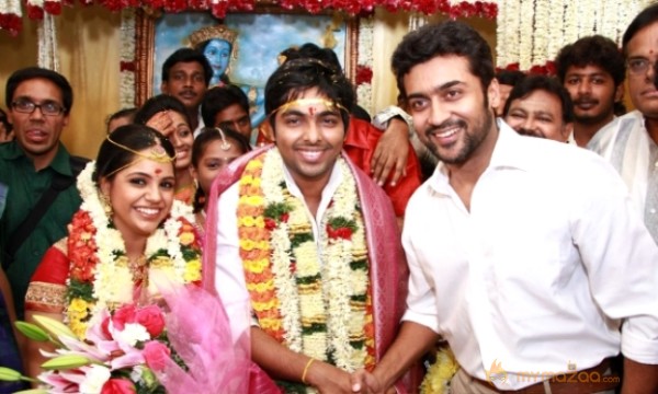 GV Prakash Marriage Photo Gallery