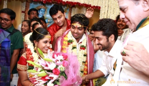 GV Prakash Marriage Photo Gallery