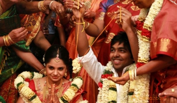 GV Prakash Marriage Photo Gallery