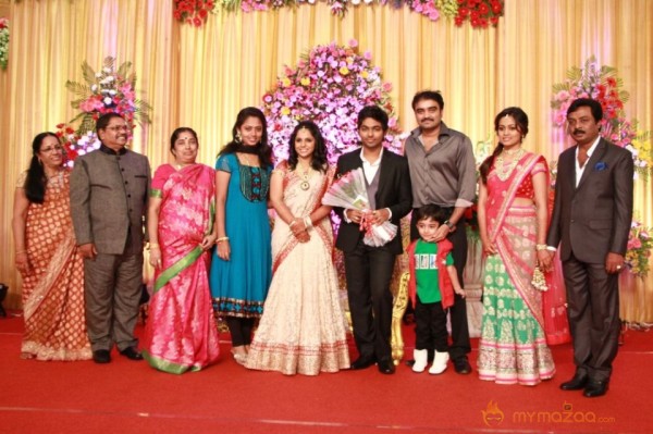 GV Prakash Marriage Reception Photos