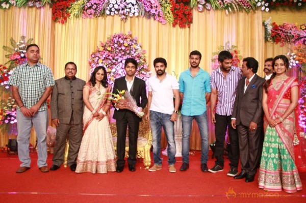 GV Prakash Marriage Reception Photos