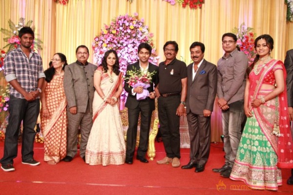 GV Prakash Marriage Reception Photos