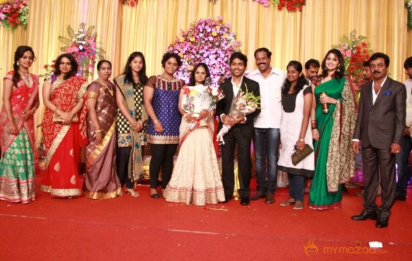 GV Prakash Marriage Reception Photos