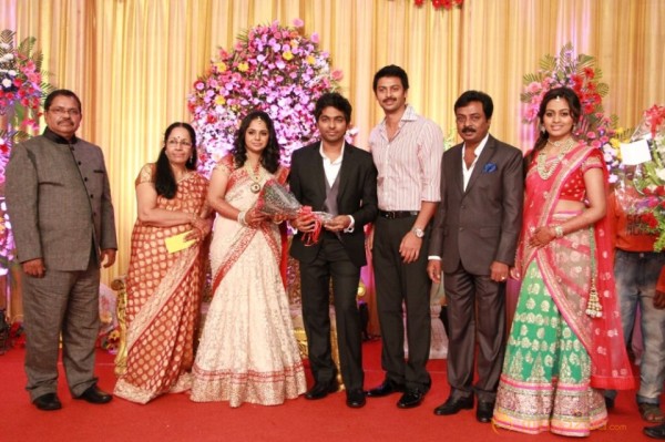 GV Prakash Marriage Reception Photos