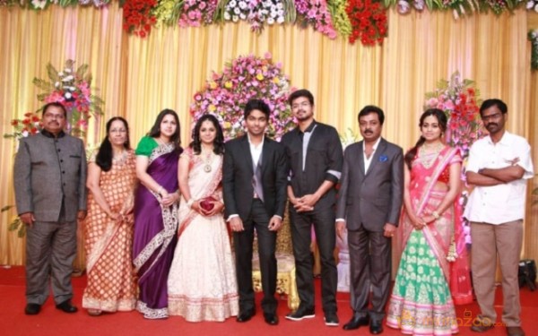 GV Prakash Marriage Reception Photos