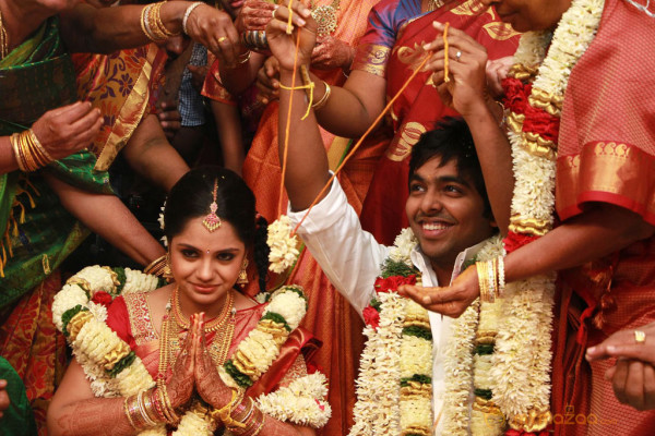 GV Prakash Saindhavi Marriage Gallery 