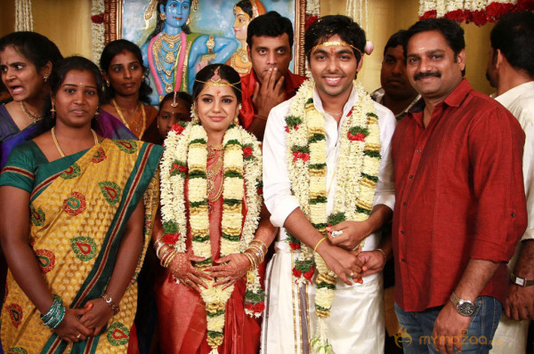 GV Prakash Saindhavi Marriage Gallery 