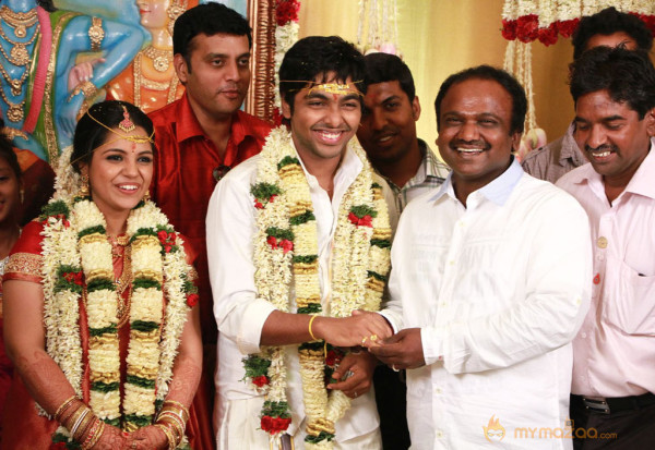 GV Prakash Saindhavi Marriage Gallery 