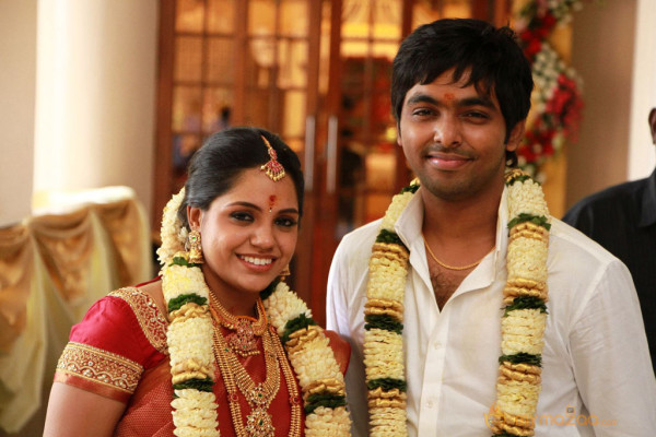 GV Prakash Saindhavi Marriage Gallery 