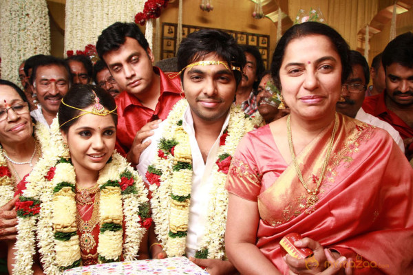 GV Prakash Saindhavi Marriage Gallery 