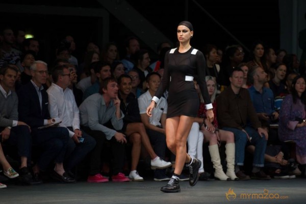 Irina Shayk at the Givenchy Fashion Show 