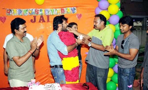 Actor Jai B’day Bash With His Friends