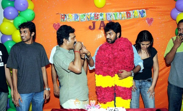 Actor Jai B’day Bash With His Friends