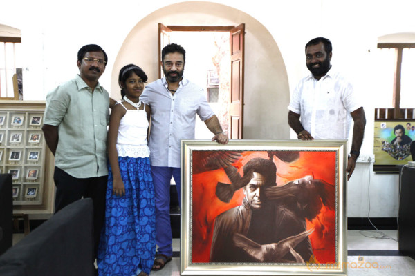 Kamal In Viswaroopam Painting 