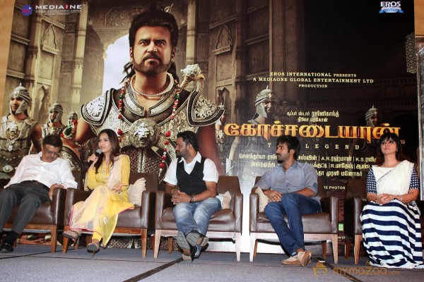 Kochadaiiyaan Press Meet Photos