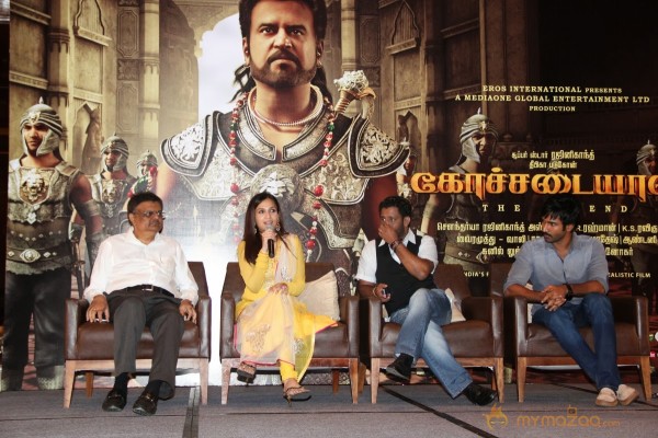 Kochadaiiyaan Press Meet Photos