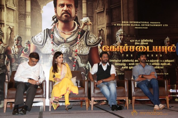 Kochadaiiyaan Press Meet Photos