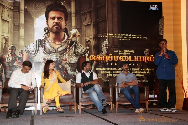 Kochadaiiyaan Press Meet Photos