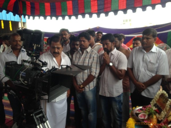 Komban Tamil Movie Pooja Photos