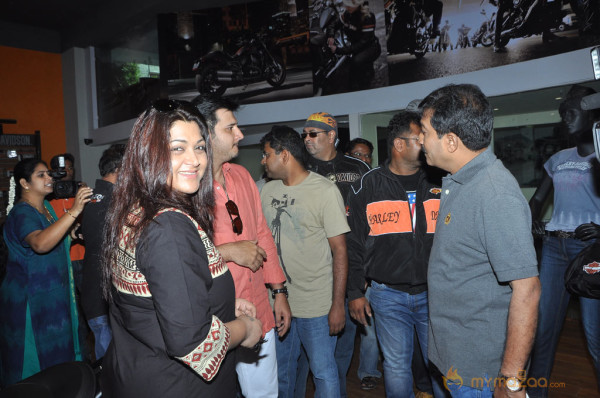 Kushboo At Harley Davidson Rally Event 