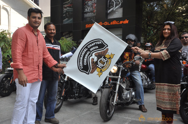 Kushboo At Harley Davidson Rally Event 