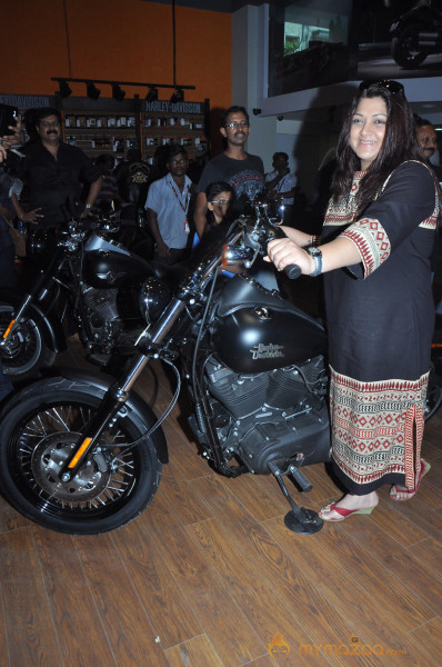 Kushboo At Harley Davidson Rally Event 