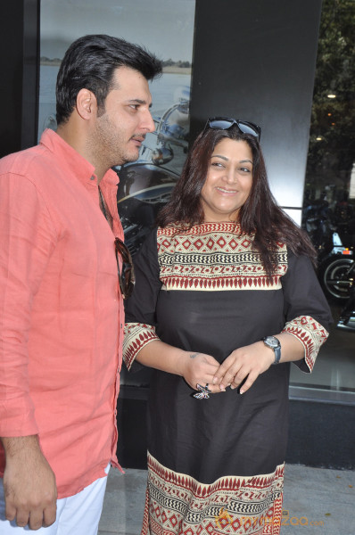 Kushboo At Harley Davidson Rally Event 