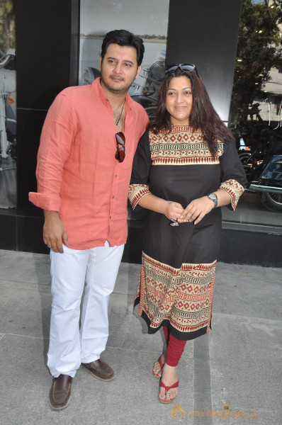 Kushboo At Harley Davidson Rally Event 