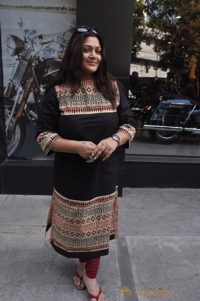 Kushboo At Harley Davidson Rally Event 