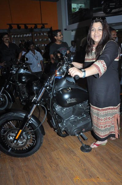 Kushboo At Harley Davidson Rally Event 